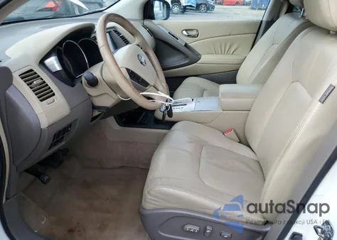 2009 Nissan Murano S z USA, uszkodzony, nr VIN JN8AZ18W09W150374
